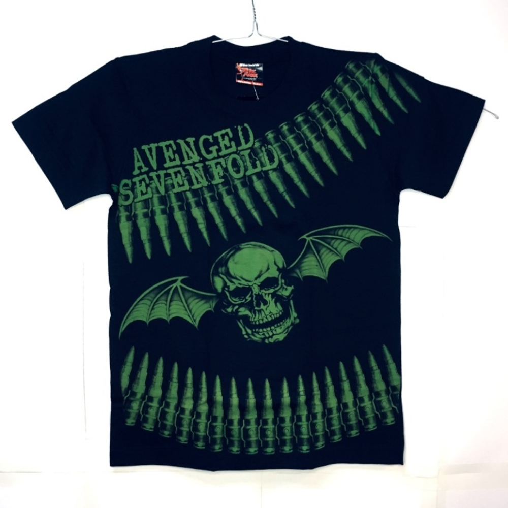 Футболка тайланд Avenged sevenfold Патронтаж тотал (XS)