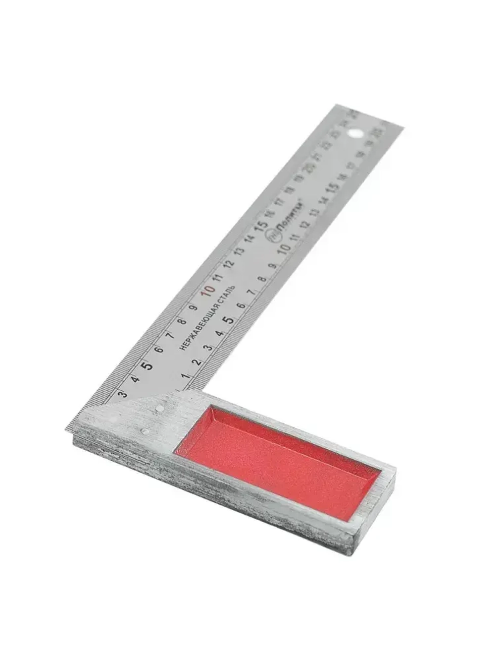 Угольник строительный разметочный 250 мм Политех Инструмент