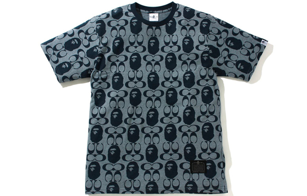 A Bathing Ape Bathing Ape X Coach Ape Head Series Футболка