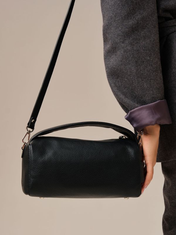 Кожаная сумка Solea DBR 31365 черный