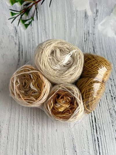 Пряжа носочная Аркобалено радужный микс 120г