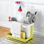 Органайзер для раковины Park It, бело-черный