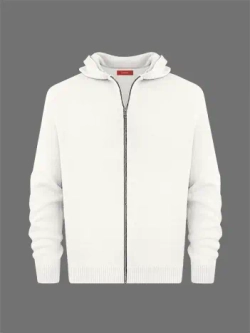 Толстовка на замке из хлопка