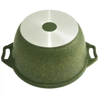 Кастрюля 2л со стеклянной крышкой , АП линия «Trendy style» ( malachite)