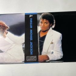 Винтажная виниловая пластинка LP Michael Jackson Thriller (Japan 1982) (Obi) Human Nature