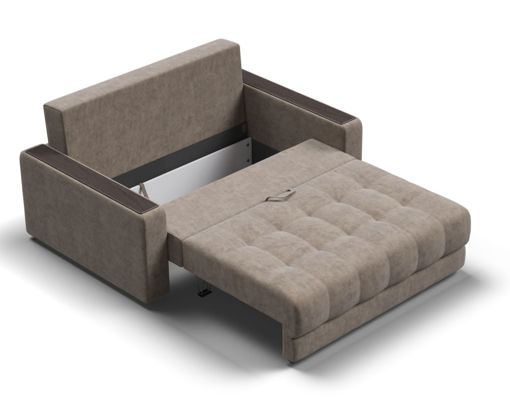 Диван Босс двухместный Велюр Роял тауп