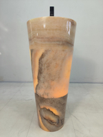 Раковина напольная из оникса Yellow ON-61358 (40*40*90)