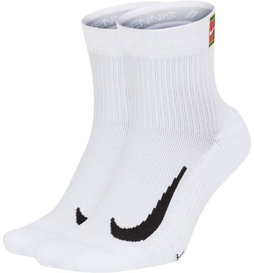 Теннисные носки Nike Multiplier Max Ankle 2P - белый