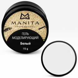 Manita Professional Гель моделирующий для ногтей №2 белый, 15гр