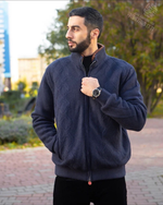 Кардиган с мехом Kiton