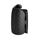 Черный мастурбатор с вибростимуляцией головки Black Glans Trainer (Цвет: черный)