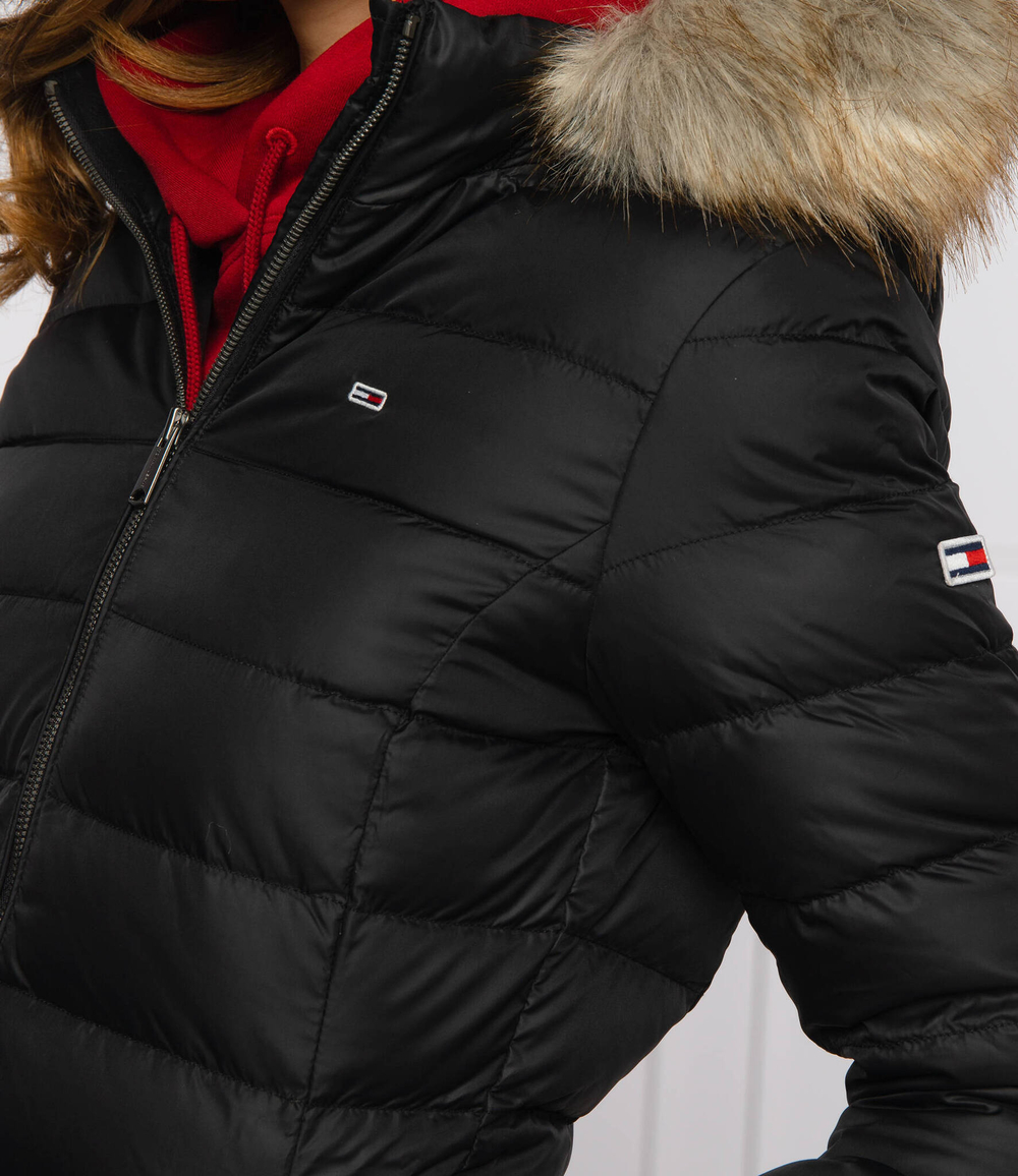 пальто tjw essential Tommy Jeans - черный(DW0DW09060)