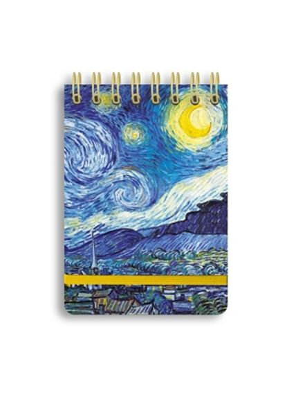 Bloknot \ Блокнот \ Notebook Vincent van Gogh: The Starry Night (Spiral Bound Pocket Notebook)