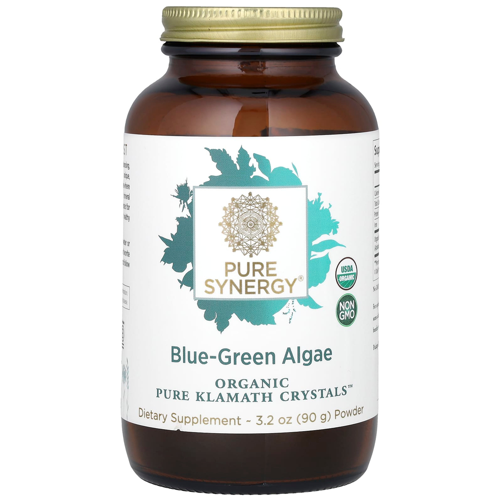 Pure Synergy, сине-зеленые водоросли в порошке, 90 г (3,2 унции)