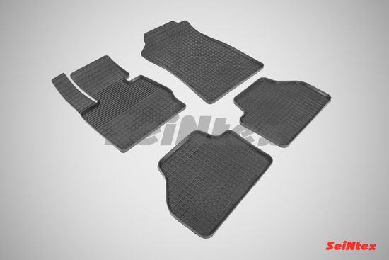 Резиновые коврики в салон BMW X3 [F25] (2010-2017) "Сетка"