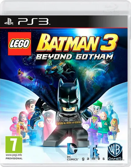 PS3 LEGO Batman 3: Beyond Gotham (Покидая Готэм) (Б/У, Русские субтитры, BLES-02033)