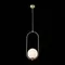 SL1118.203.01 Светильник подвесной ST-Luce Золотистый/Белый E27 1*40W PENOLO