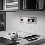 W1196002/ Накладка для розетки HDMI (глянцевый никель) W1196002