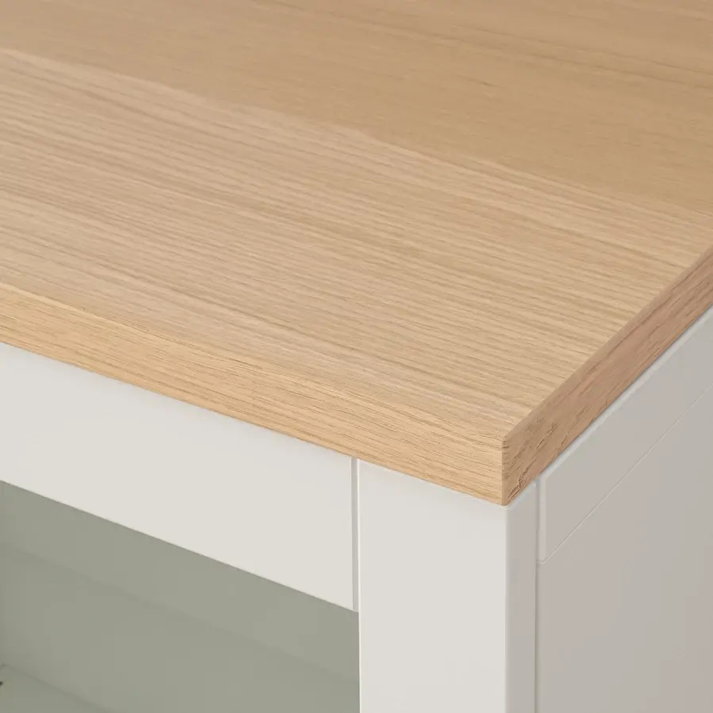 Комбинация для хранения - IKEA BESTÅ/BESTA/ БЕСТО ИКЕА, 180x42x76 см, серый
