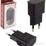 Сетевое зарядное устройство Energy ET-09, 1 USB разъем, черный