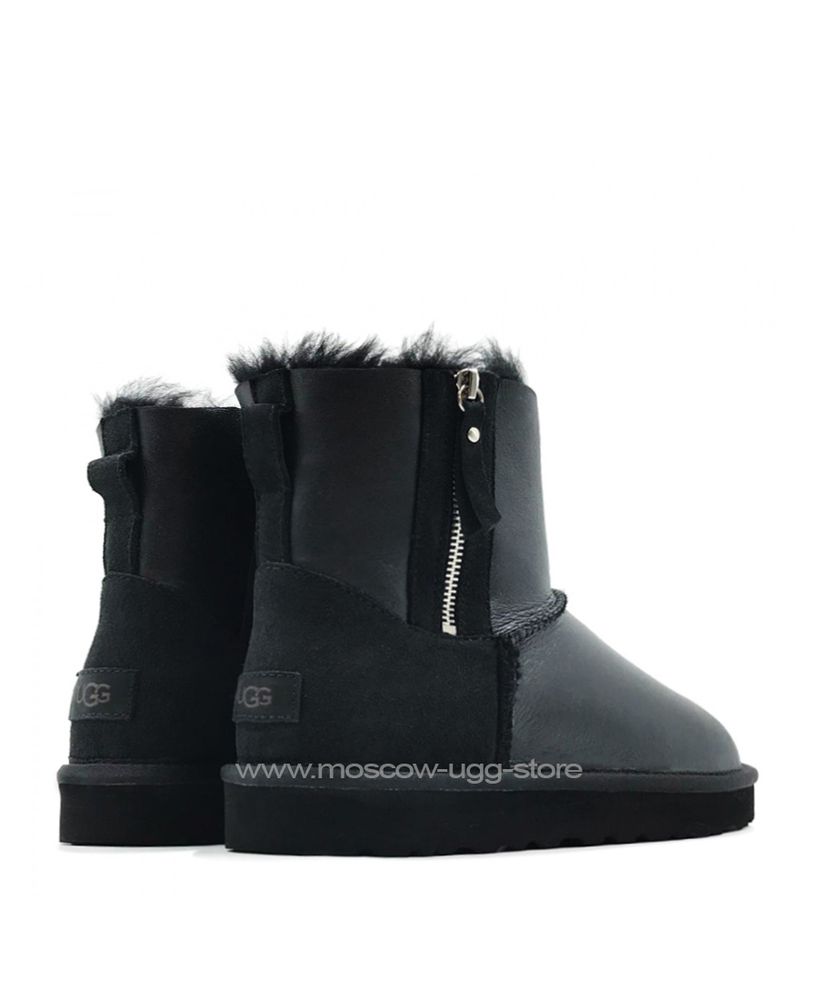 CLASSIC MINI DOUBLE ZIP MEN II-black