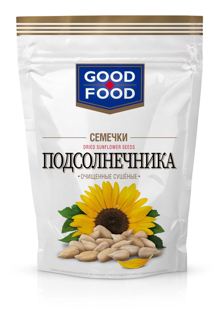 GOOD FOOD Семечки подсолнечника сушёные 150 г