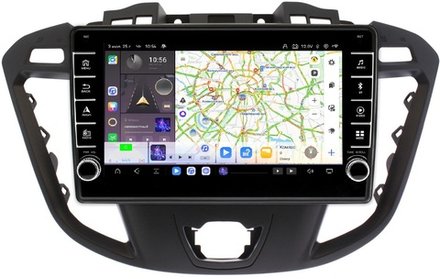 Магнитола для Ford Transit Custom 2012+ - Carmedia OL-9288 (кнопки и крутилки) Android 13, TS20, 6+128Гб, CarPlay, 4G SIM-слот