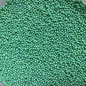 Посыпка шарики зеленые 100 гр