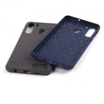 Противоударный чехол для Samsung Galaxy A21, 009508 Темно-синий