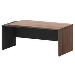 Стол руководителя левый KZ-18L Темный шимо/Графит 1800x900x750 Кортез