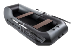 YACHTMAN-260 М (Яхтман) графит-черный (лодка ПВХ с усилением)