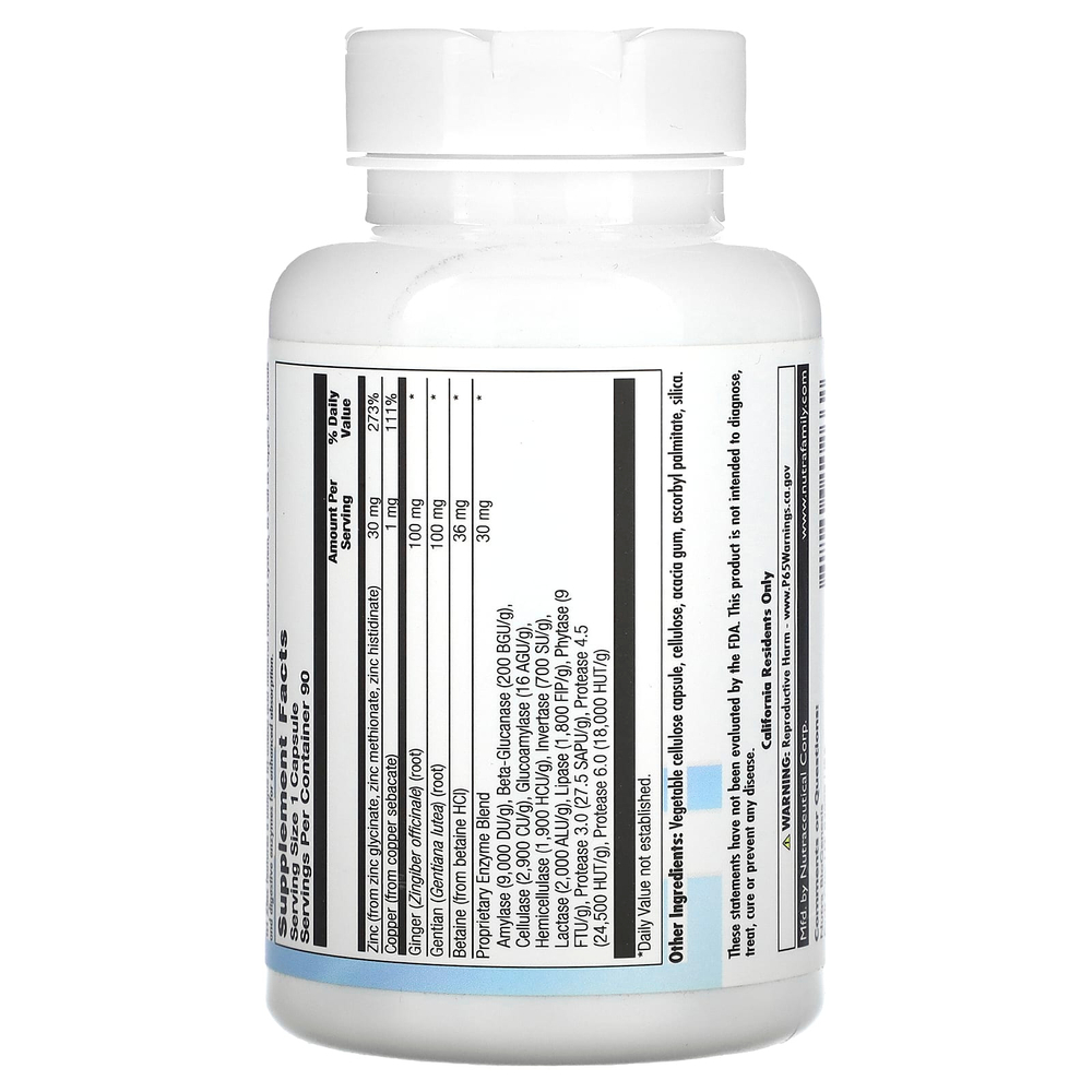 Nutra BioGenesis, Tri Zinc, 90 капсул