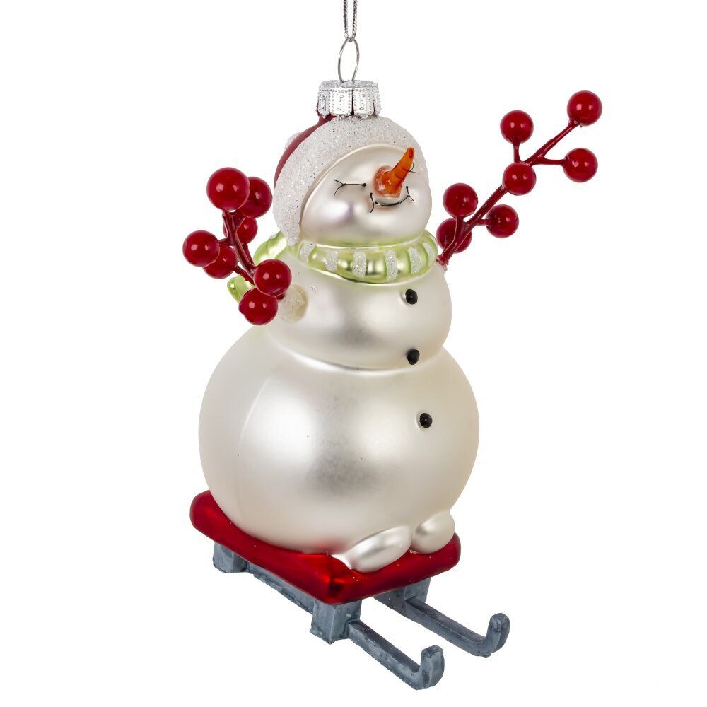 GAEM Украшение новогоднее "Снеговик", L11 W8 H14 см