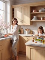 Кухонный модуль напольный Вестфалия, 80х51х84, с ящиками, массив сосны, Dipriz