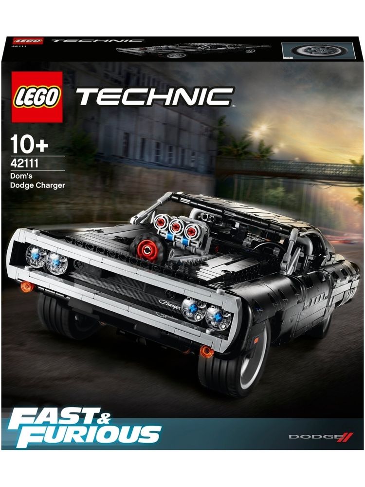 Конструктор LEGO Technic 42111 Dodge Charger Доминика Торетто