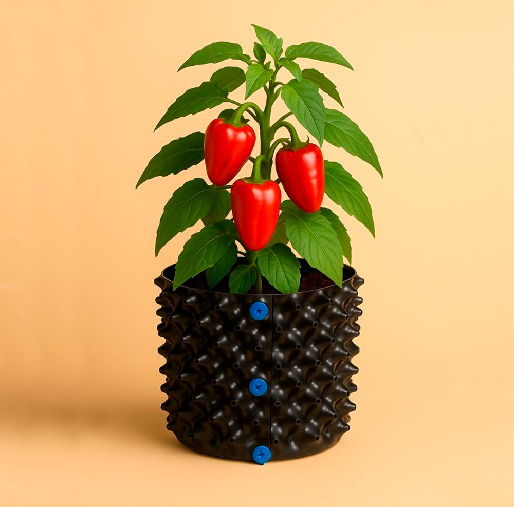 Горшок с перфорацией AERO PRUNING POT, 15 л, 25 шт