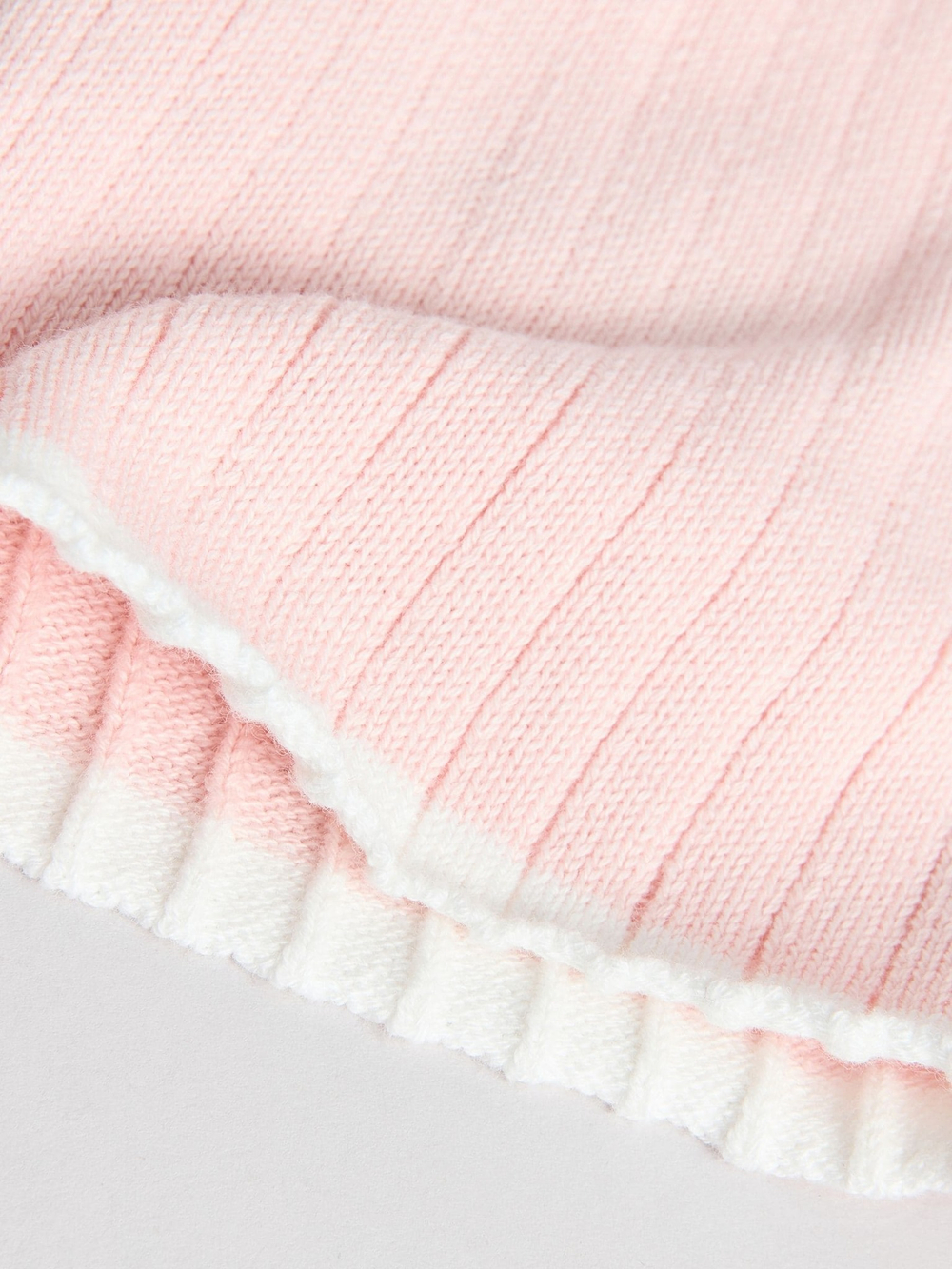 Вязаная футболка и шорты в комплекте для малышей Next AA8-205, Розовый