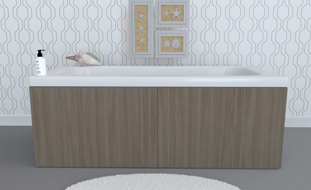 Экран под ванну откидной TR-5-424 капри