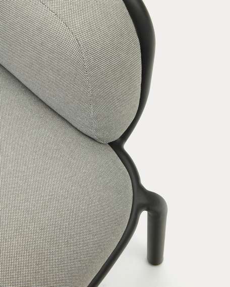 Двухместный уличный диван Joncols, 165 см, серый