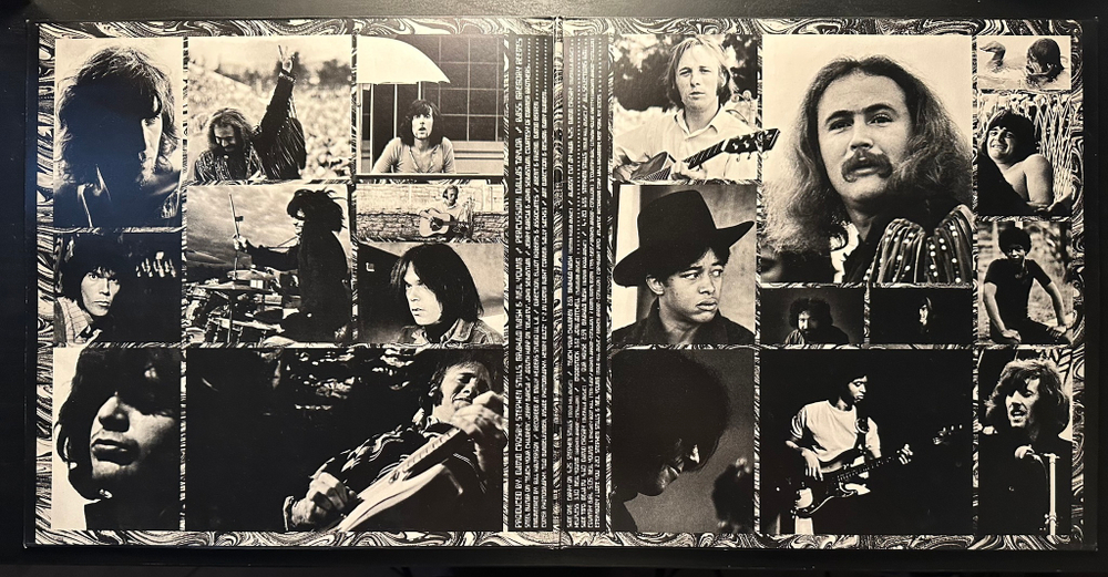 Crosby, Stills, Nash & Young - DejaVu (Германия 1973г.)