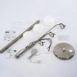 Citilux Адам Смарт CL228A931 RGB LED Умный торшер Матовый Хром