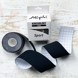Кинезиотейп Мияби спорт, цвет черный