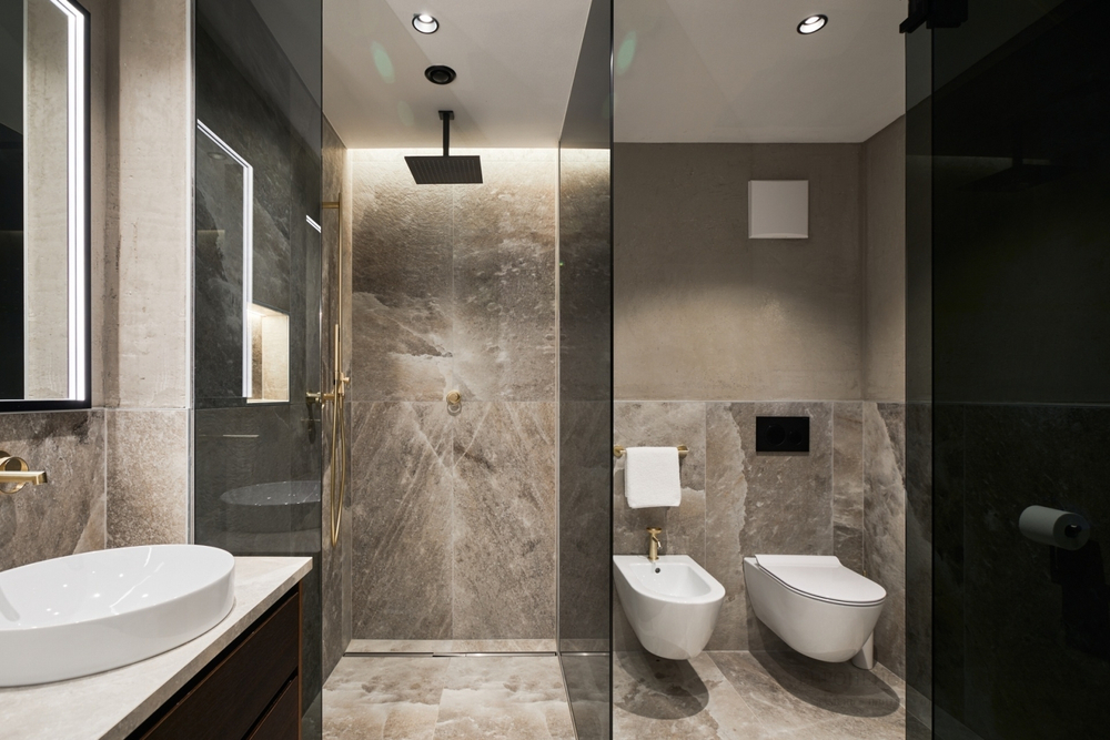 Полотенцедержатель Gessi Anello, настенный, L450 мм, цвет Brass Brushed PVD