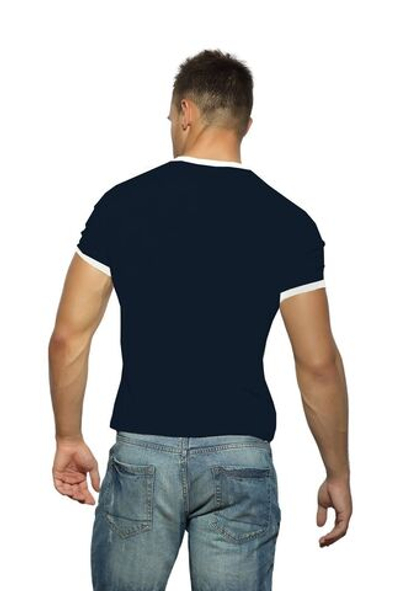 Футболка с принтом в виде буквы Z (Размер: M) (Цвет: черный)