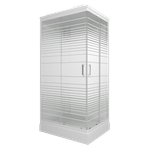 Душевая кабина Квадро Нью 100*80