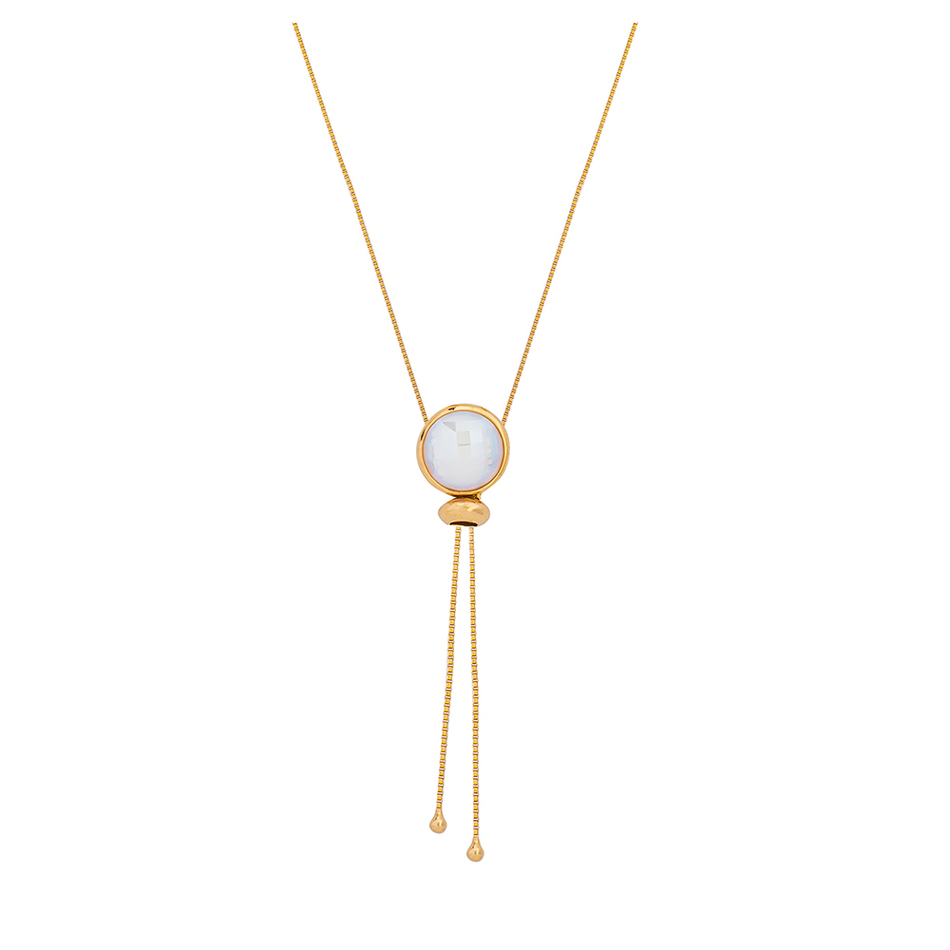 Колье Possebon Pearl Opaline B1653.25 BW/G