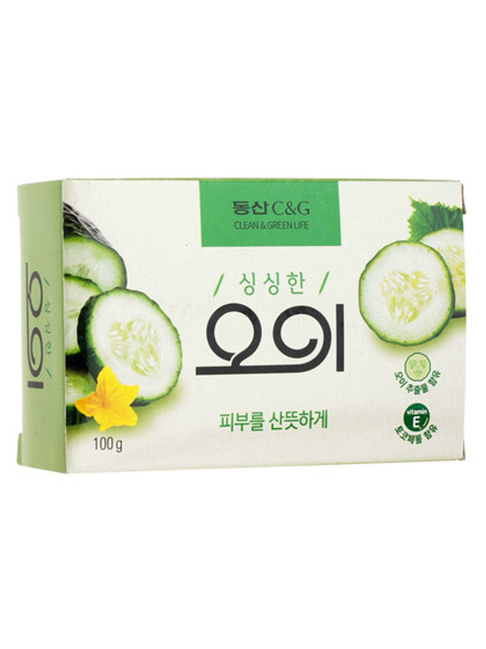 [Clio] Cucumber Soap - Мыло туалетное огуречное, 100 гр