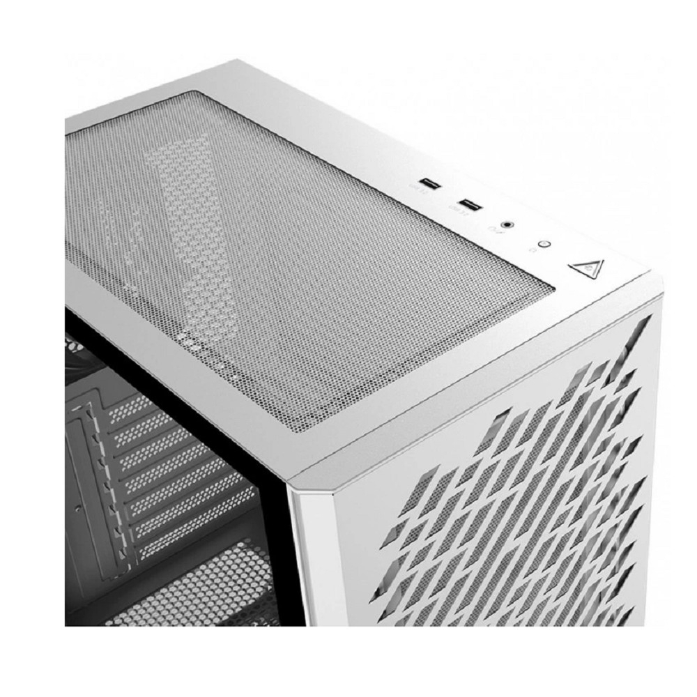 Корпус для компьютера XPG VALOR AIR white / ATX / tempered glass / 4x 120mm black fans / front magnet filter / VALORAIRMT-WHCWW