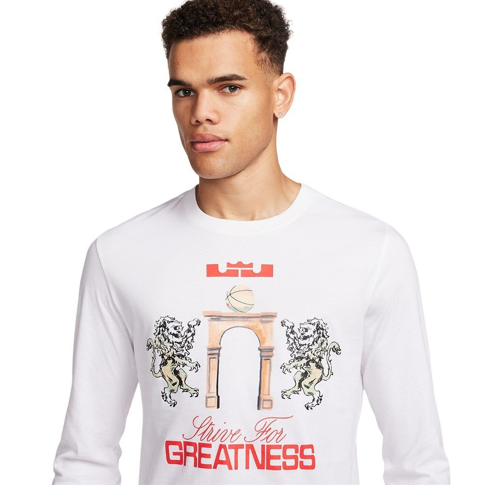 Nike LeBron T shirt White 8 990 Basketball Store