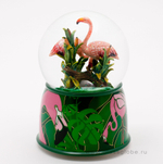 Снежный шар "Фламинго"